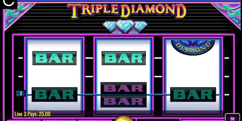 Mẹo tăng khả năng trúng trong Triple Diamond